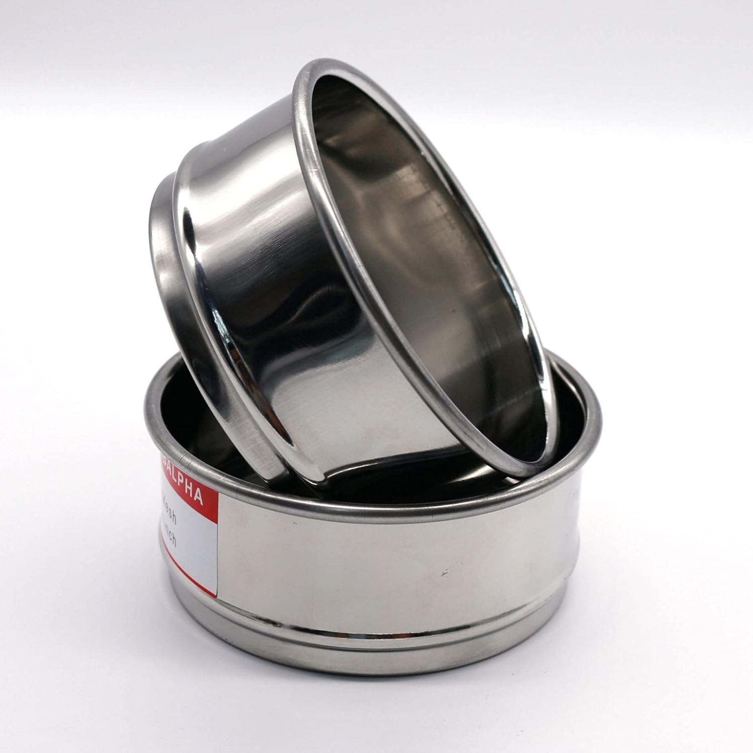 120 Mesh Lab Sieves, Test Sieve #120 Mesh, 4'' Diameter, 304 Stainless Steel Wire Cloth (0.125mm)