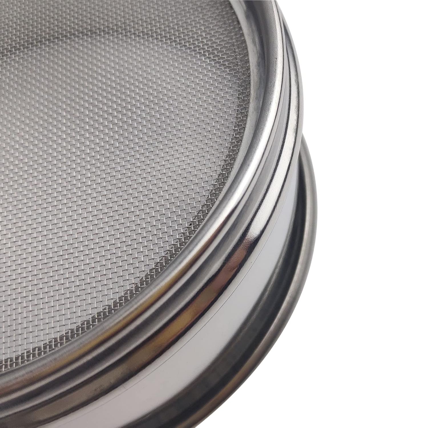 120 Mesh Lab Sieves, Test Sieve #120 Mesh, 4'' Diameter, 304 Stainless Steel Wire Cloth (0.125mm)