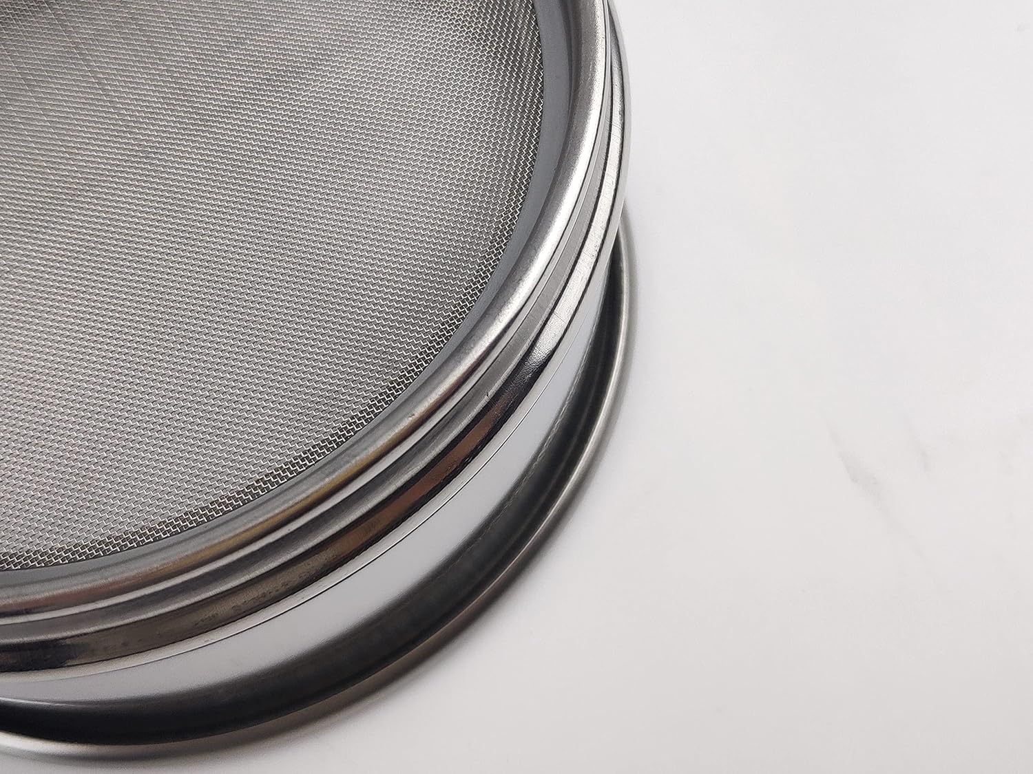 120 Mesh Lab Sieves, Test Sieve #120 Mesh, 4'' Diameter, 304 Stainless Steel Wire Cloth (0.125mm)