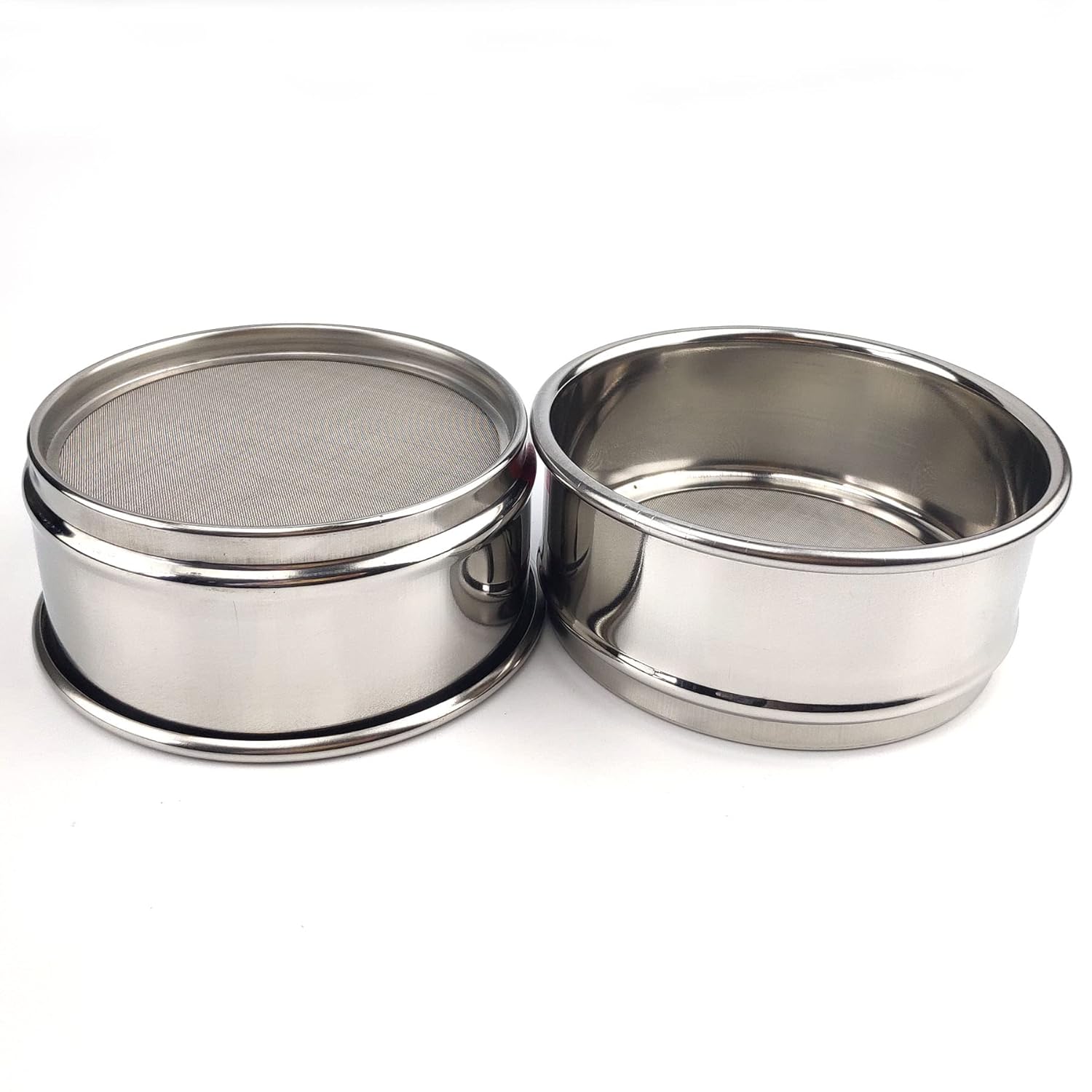 120 Mesh Lab Sieves, Test Sieve #120 Mesh, 4'' Diameter, 304 Stainless Steel Wire Cloth (0.125mm)