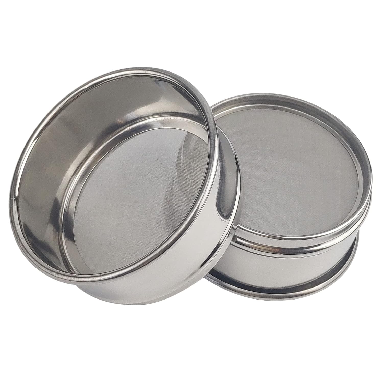 120 Mesh Lab Sieves, Test Sieve #120 Mesh, 4'' Diameter, 304 Stainless Steel Wire Cloth (0.125mm)