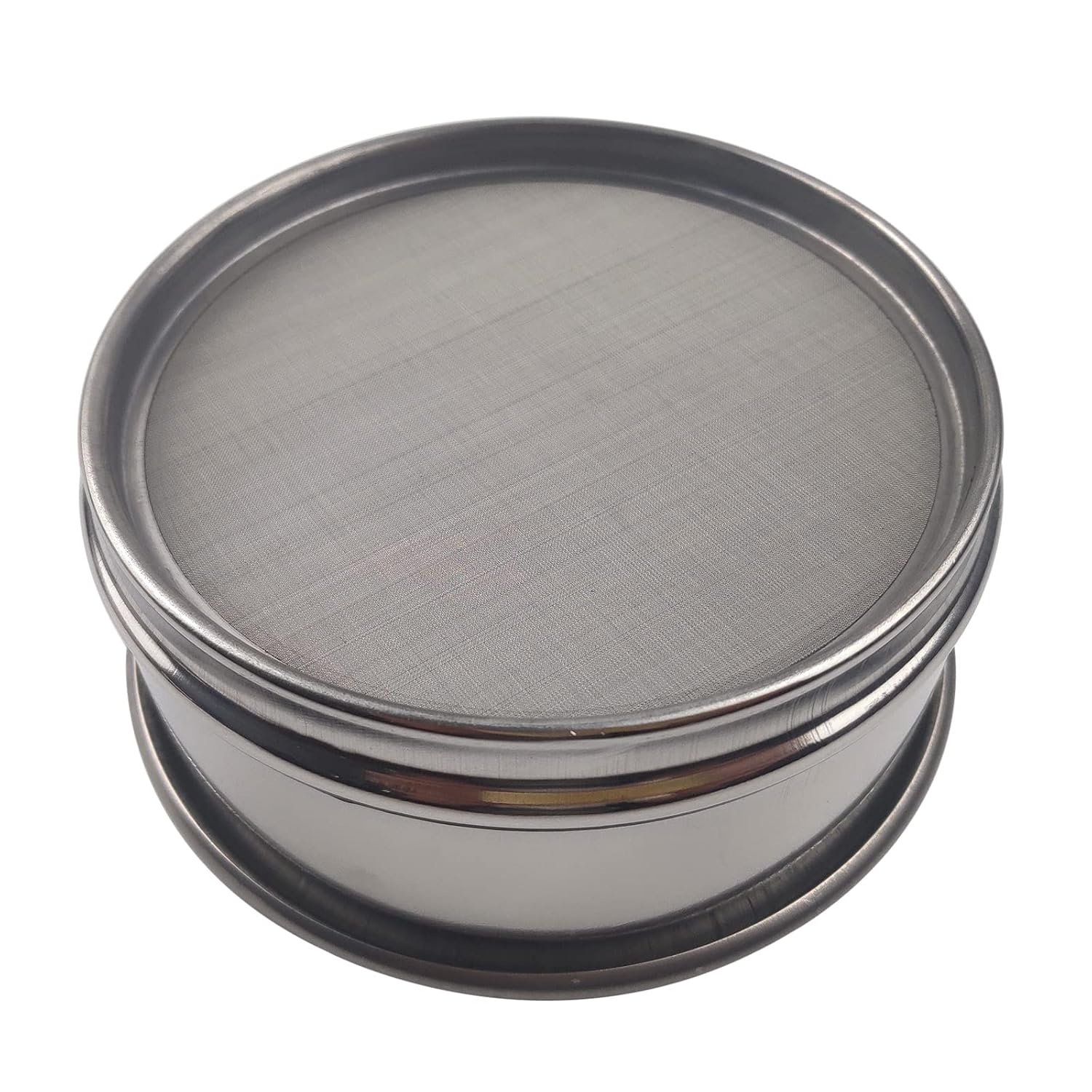 120 Mesh Lab Sieves, Test Sieve #120 Mesh, 4'' Diameter, 304 Stainless Steel Wire Cloth (0.125mm)