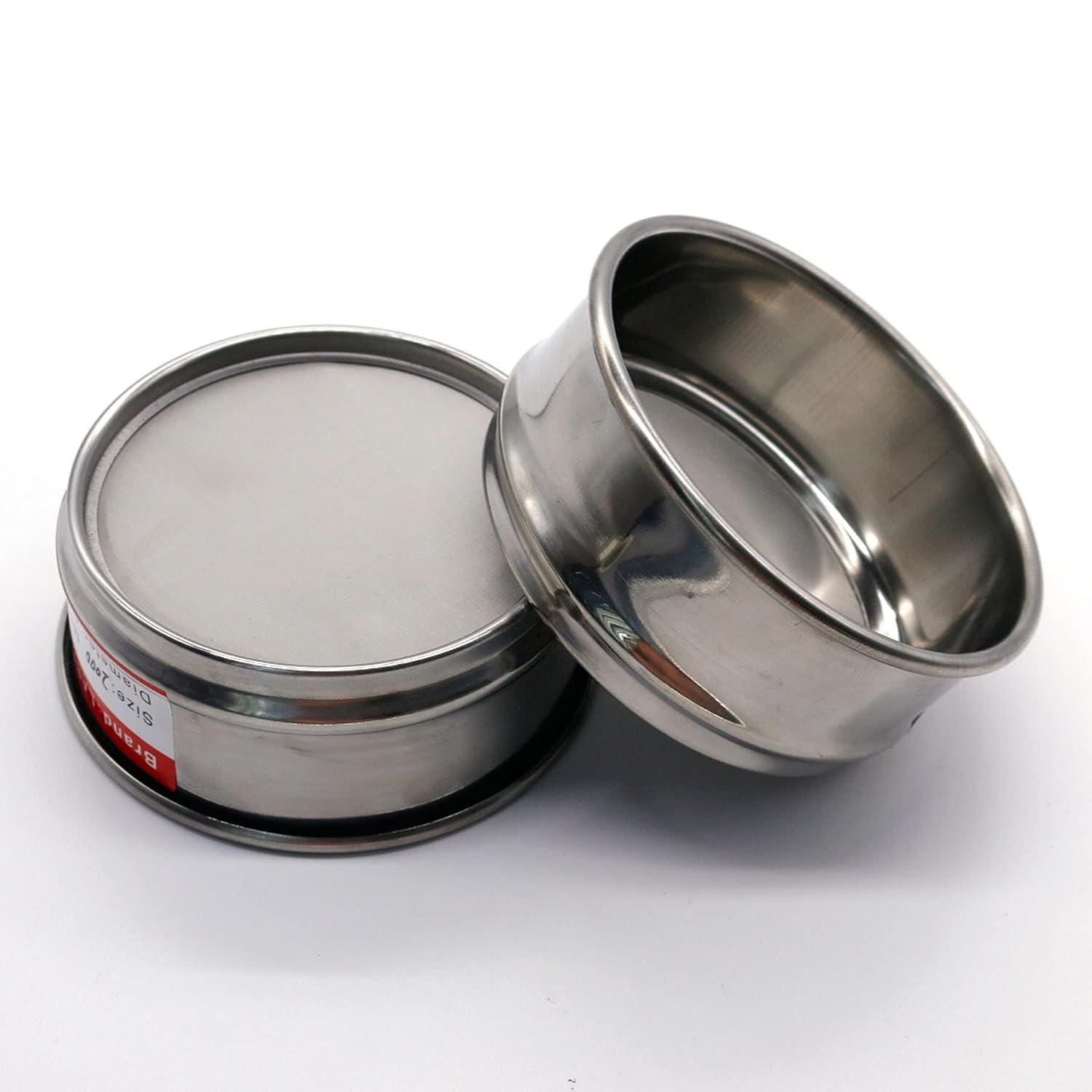 120 Mesh Lab Sieves, Test Sieve #120 Mesh, 4'' Diameter, 304 Stainless Steel Wire Cloth (0.125mm)