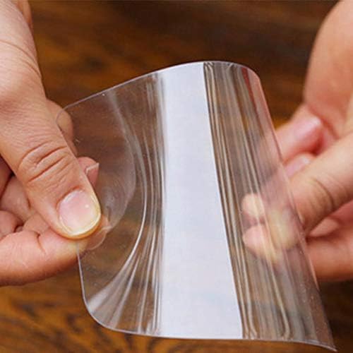 10PCS Transparent Cake Cream Scraper Icing Smoother Flexible Plastic Cake Scraper Smoother for Bakery Pastry Cake Decoration Kitchen DIY Baking Tool
