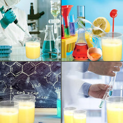 100 Pcs 100mL Plastic Graduated Beakers for Epoxy Resin | Raised 20mL Markings and Tapered Pour Spouts with Reusable Clear Plastic for Resin, Paint, Food, and Lab Use