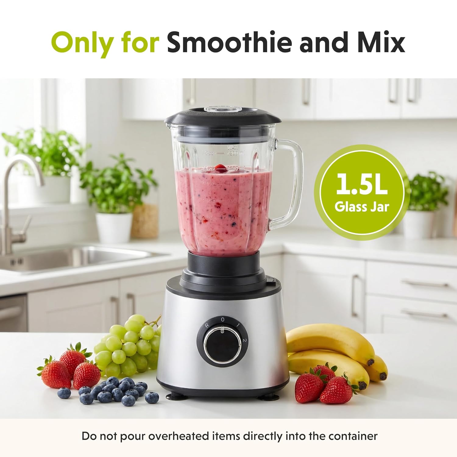 10.5 Cup Food Processor, Multi-Functional Vegetable Choppers Food Grinder with Slicing Shredding Chopping Kneading, Suitable for Smoothie Fruit Dough, 2.6QT, Classic White