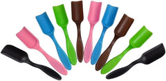 10Pcs Mini Shovel,Plastic Mini Gardening Shovel Spoons Soil Scoops,Cultivation Digging Transplanting Tools for Succulents Potted Flowers,Milk Powder/Coffee Beans Scoops (5 Colors)
