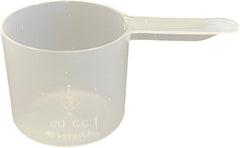 1/4 Cup (4 Tablespoon | 2 Oz. | 60 mL) Short Handle Plastic Measuring Scoop for Coffee, Protein Powder, Pet Food, Spices, Grains, Dry Goods – Food-Grade BPA-Free (Pack of 5)