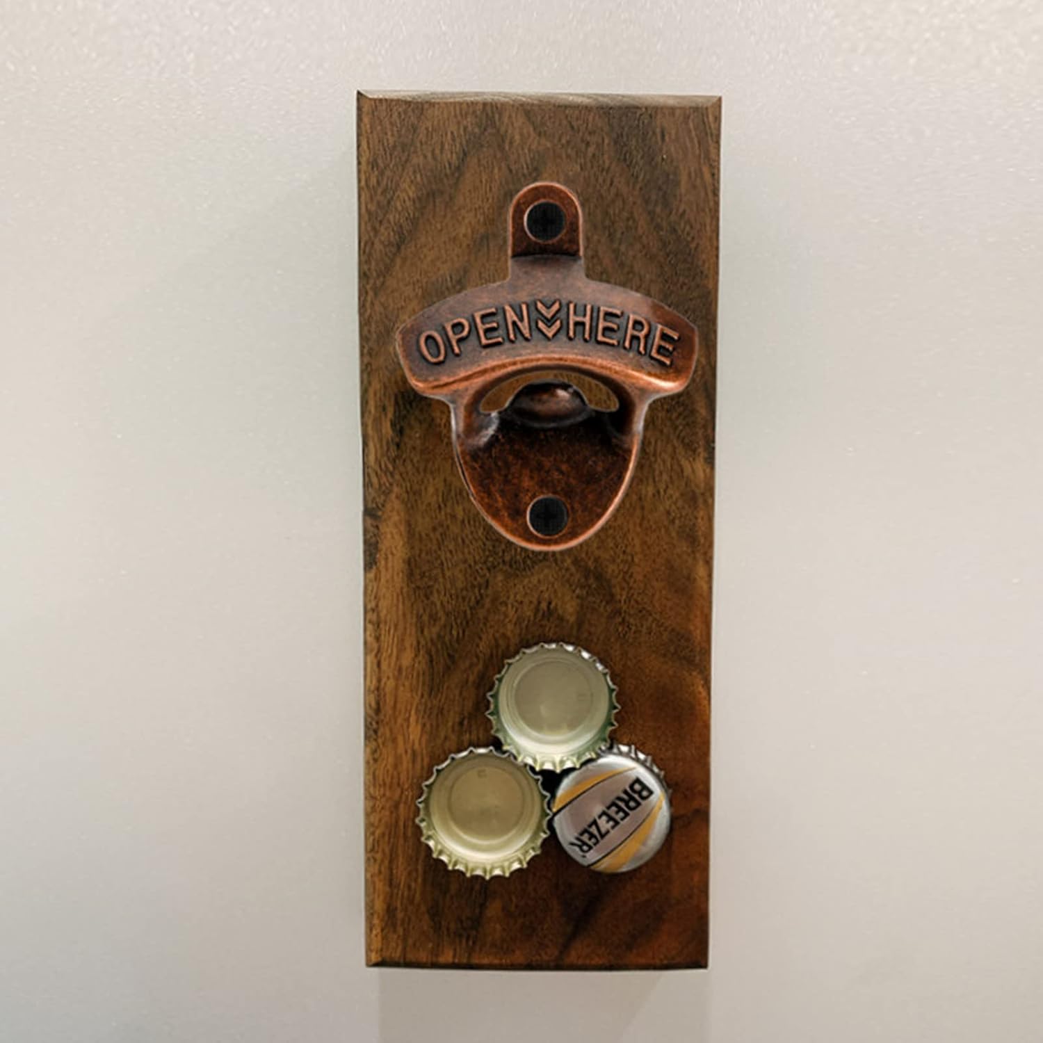 12-Piece Wall Mounted Vintage Metal Bottle Opener for Bar, KTV, Home and Outdoor
