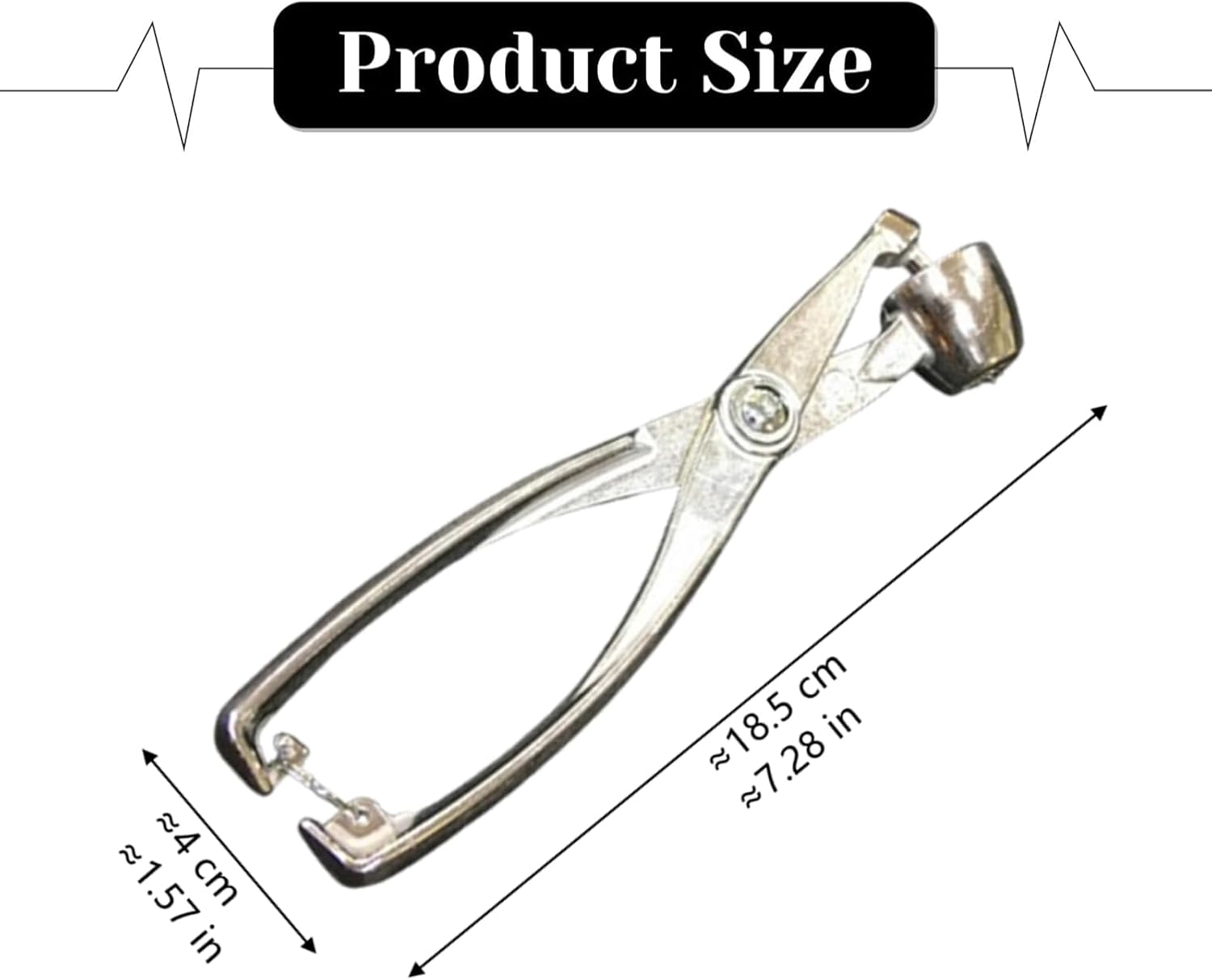 1 Pcs Cherry Pitter Professional Heavy Duty Alloy Olive Pitter Cherry Seed Remover for Home Kitchen Making Jam, Silver