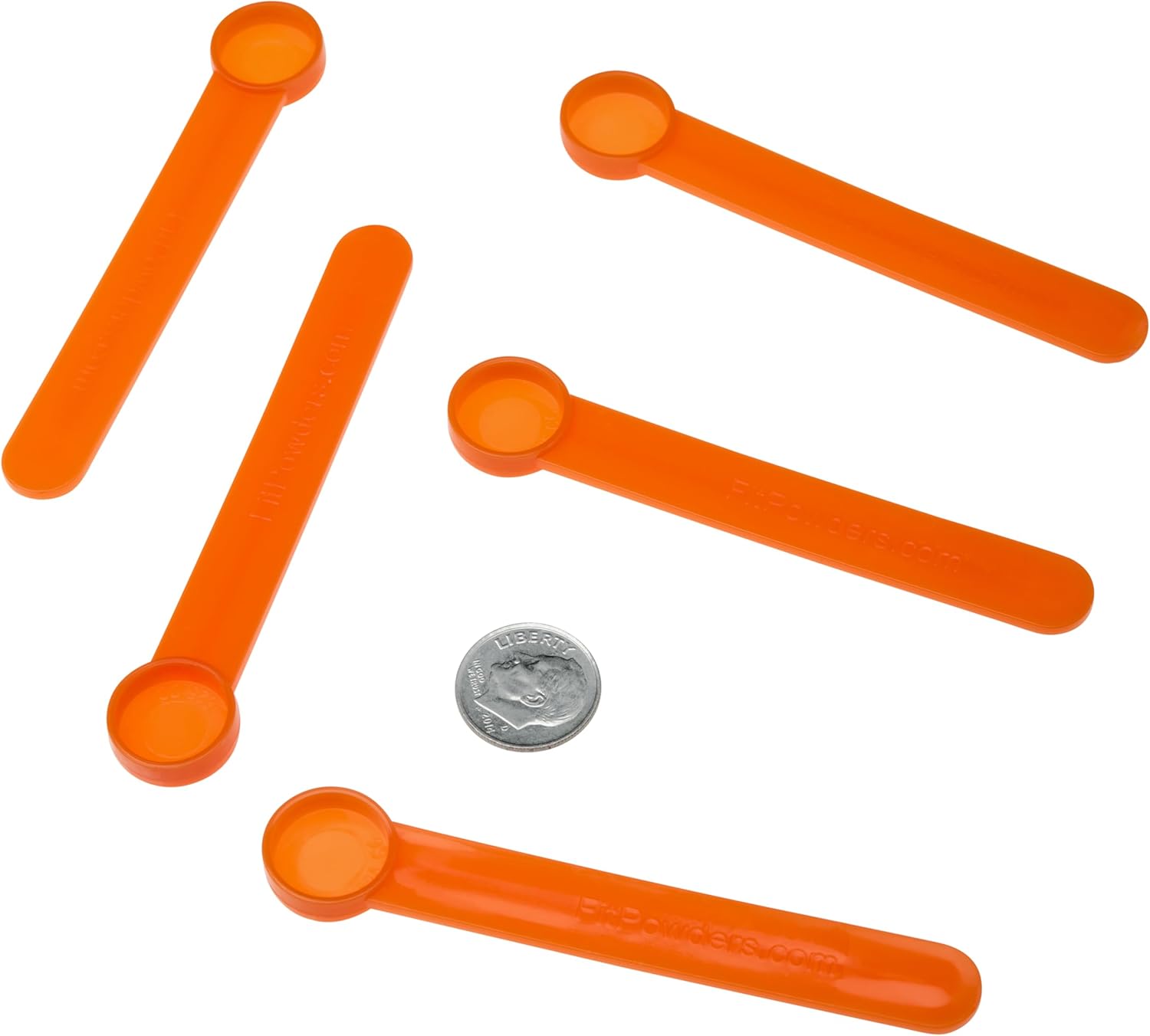 1/8 teaspoon scoop (1/8 teaspoon measuring spoon) plastic | (5, Clear)
