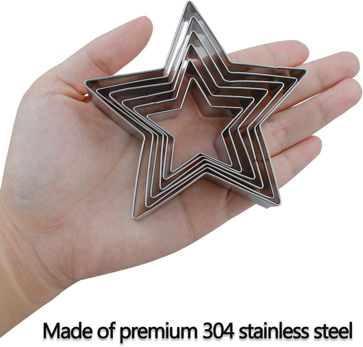 12 Pieces Round Cookie Cutters Set Stainless Steel Cookie Cutter Set Biscuit Plain Edge Round Cutters Circle Baking Metal Ring Molds Metal Ring Baking Molds Circle Pastry Donut Doughnut Cutter Set