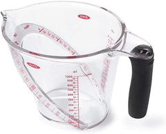 1 Litre Angled Measuring Jug, Transparent