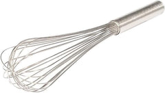 14" Stainless Steel Piano Wire Whip- Thin Flexible Wire Whisk for Whisking Cooking Beating Blending Stirring Ingredients Mixing Sauces Baking Tools Cake Bread Pizza Pastry Biscuits