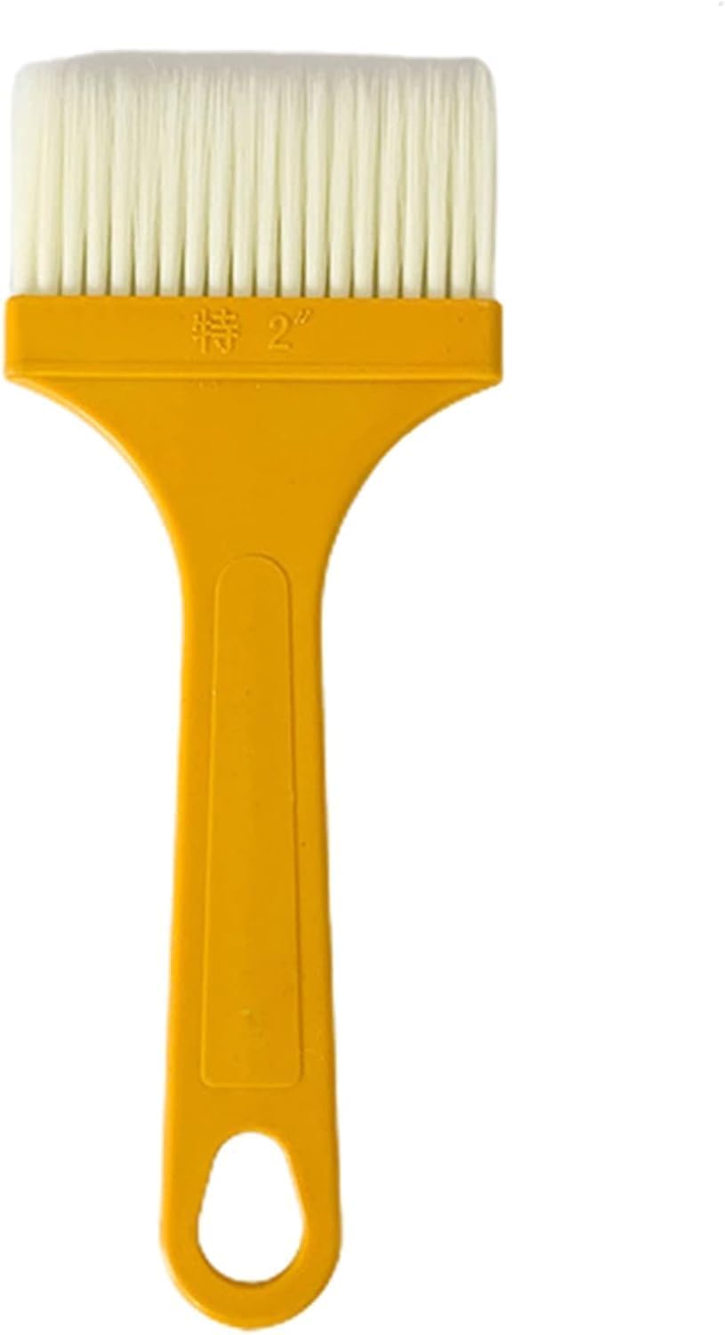 1 Pc Plastic Basting Pastry Brush Spread Oil Butter Sauce Marinades for BBQ Grill Baking Kitchen Cooking, Baste Pastries Cakes Meat Sausages Desserts, Outdoor Cooking Tools, Dishwasher Safe (A)
