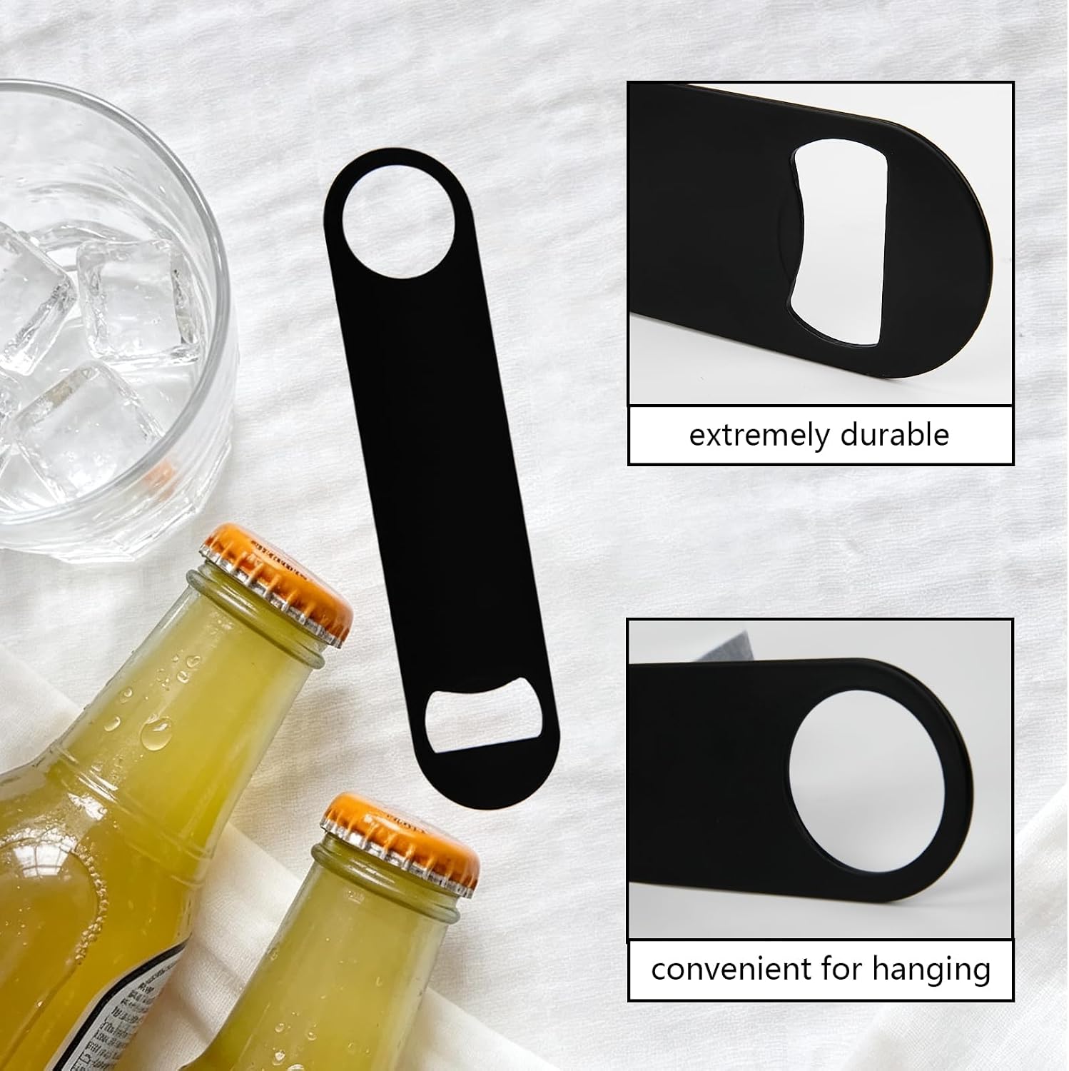 10 Pcs Sublimation Blank Bottle Opener,White Stainless Steel Beer Opener,Credit Card Size, 2.09x3.35 Inch,Perfect Presents for Christmas,Wedding, Father's Day,Suitable for Bar,Kitchen, Restaurant