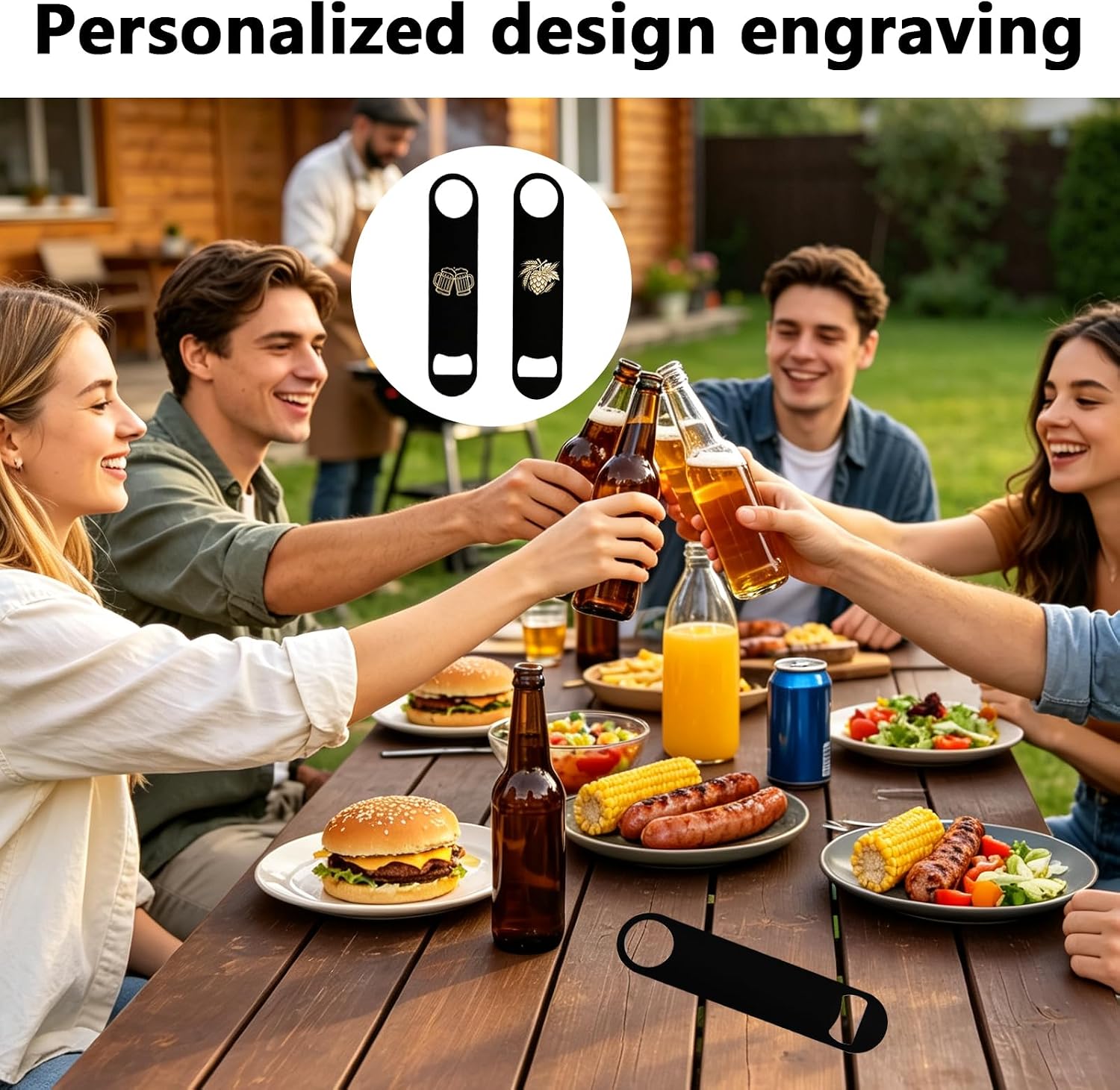 10 Pcs Sublimation Blank Bottle Opener,White Stainless Steel Beer Opener,Credit Card Size, 2.09x3.35 Inch,Perfect Presents for Christmas,Wedding, Father's Day,Suitable for Bar,Kitchen, Restaurant