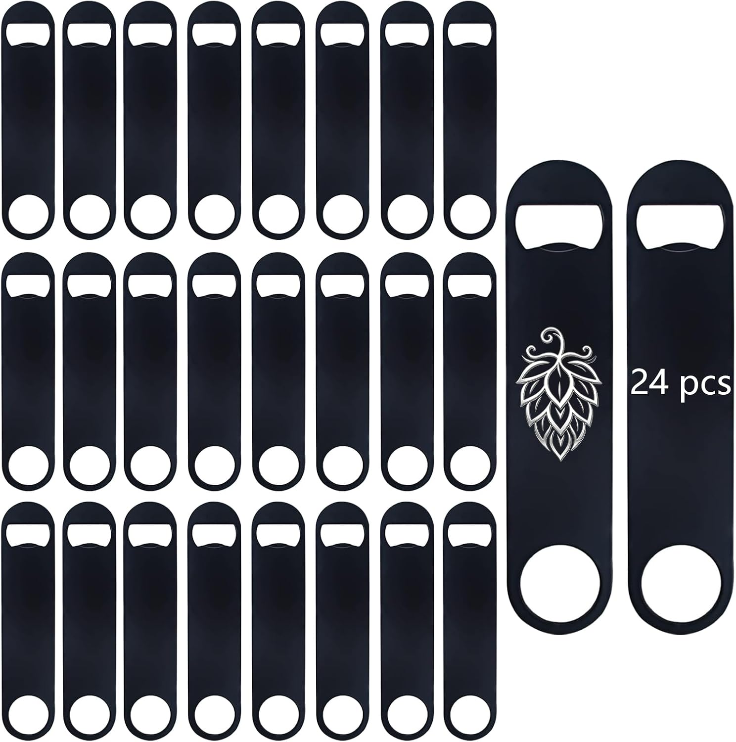 10 Pcs Sublimation Blank Bottle Opener,White Stainless Steel Beer Opener,Credit Card Size, 2.09x3.35 Inch,Perfect Presents for Christmas,Wedding, Father's Day,Suitable for Bar,Kitchen, Restaurant