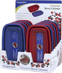 12 Piece Display Collapsible Berry Colander Set of 12