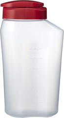 1 Quart Bottle with Snap Lock Easy-Pour Lid, BPA Free, Clear