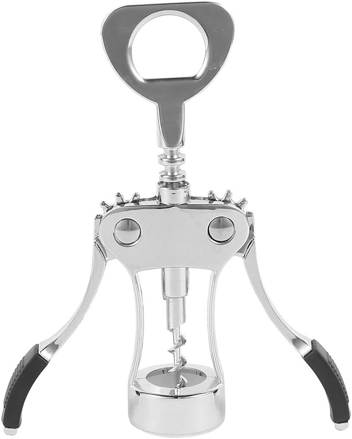 10PCS Wing Corkscrew Wine Opener Bulk,2IN1 Cork Screw Wine Bottle Opener Manual with Beer Bottles Opener Stainless Steel Wine Openers Tool for Wedding Party Favors Groomsmen Waiters Bartenders Servers