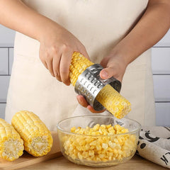 1 Pack Stainless Steel Rotating Corn Sheller Creative Corn Kernels Stripper Kitchen Gadget