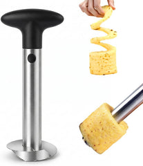 1 PCS Pineapple Peeler, Pineapple Corer, Multifunctional Pineapple Slicer,Long-lasting Stainless Steel Pineapple Tool for Home Kitchen with Sharp Blade for Diced Fruit Rings