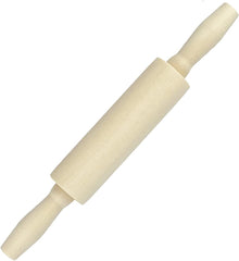 12 Pack Wood Small Rolling Pin for Kids, 7.9 Inch Kids Rolling Pin for Home Kitchen (7.9 Inch)
