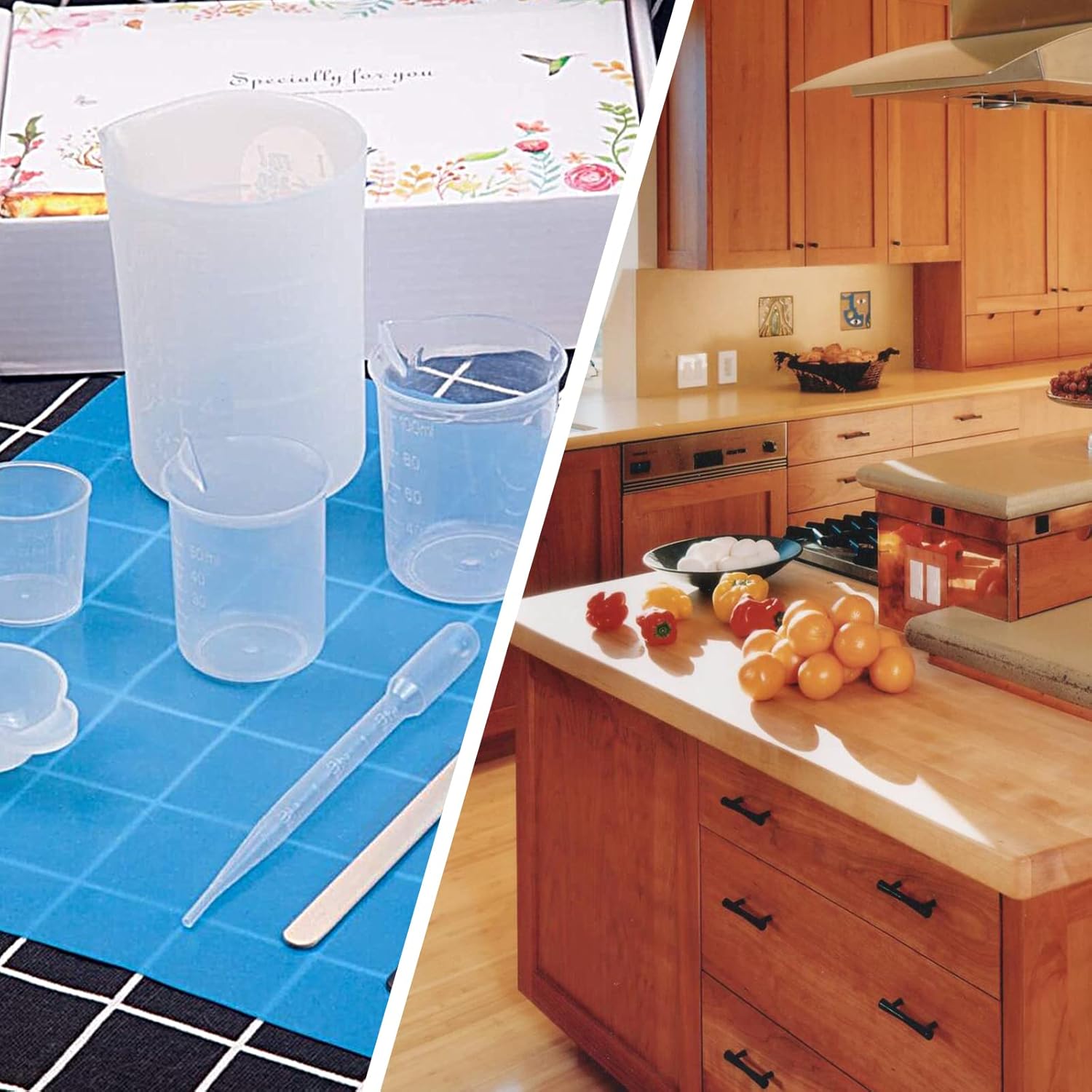 100ml/3.4oz Plastic Graduated Beaker, 3 Pack, Transparent | PP Material, Measuring Cup, Mixing Cup, For Kitchen Lab