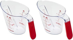 1 Cup Angled Measuring Cup, Easy-Read Markings for Precise Measuring, Dishwasher Safe Kitchen Tool for Baking and Cooking