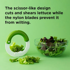 104-259-120 SaladShears Nylon Lettuce Chopper - White