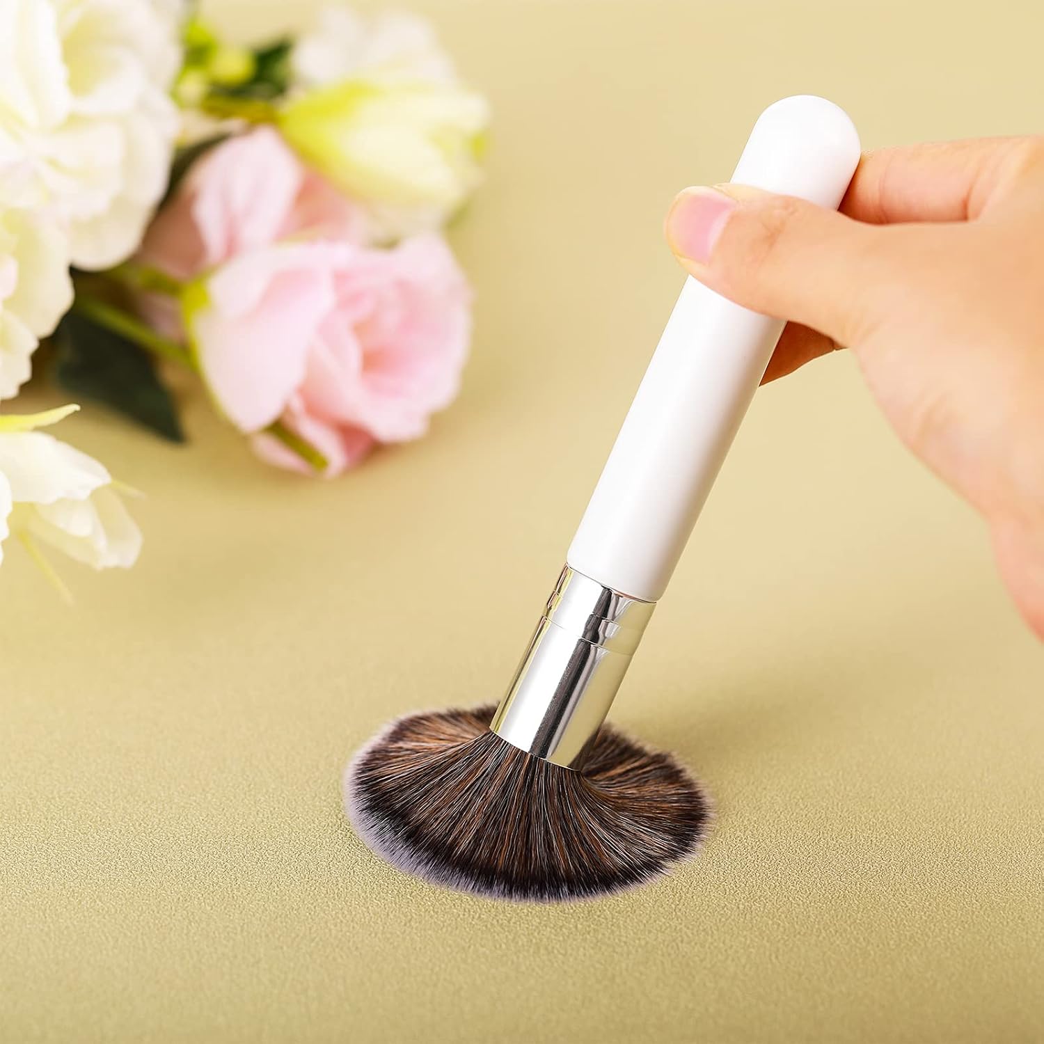 10 Pcs Food Safe Paint Brushes Fondant Tools for Cake Baking Chocolate Sugar Cookie Decoration Cake Brushes for Luster Dust Pastry Decorating Supplies with Fondant and Gum Paste Tool(Purple)