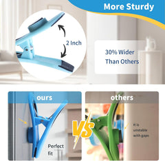 12 Pack Chip Clips Bag Clip, Magnetic Food Clip for Chips, Bread, Snacks, Kitchen, Refrigerator, Clothes Pins Multicolor
