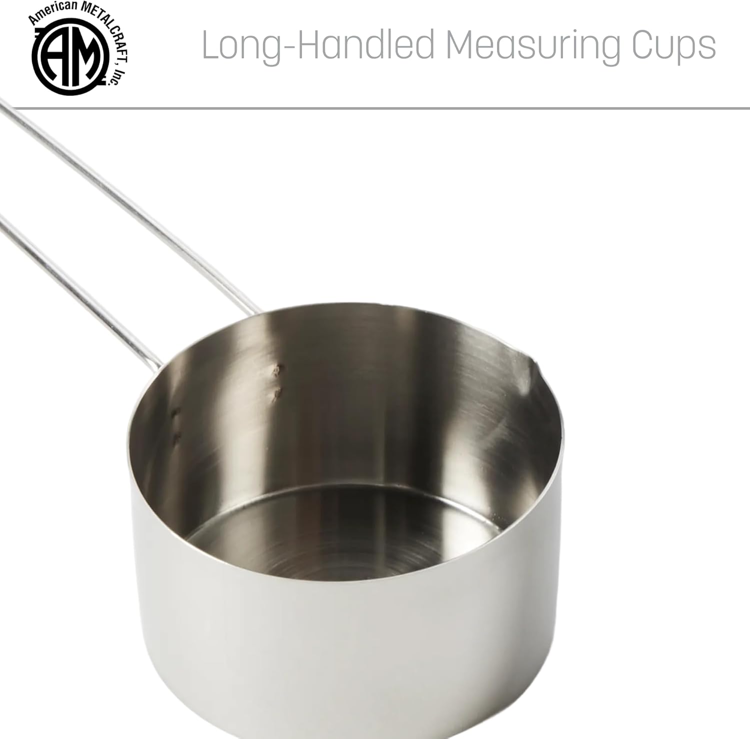 . American Metalcraft MCL125 Stainless Steel Measuring Cup, 1 1/4-Cup