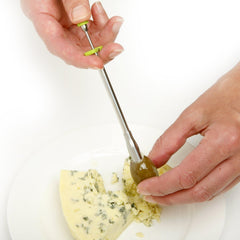1363 Stainless Steel Olive Stuffer, with Comfort Grips, Green