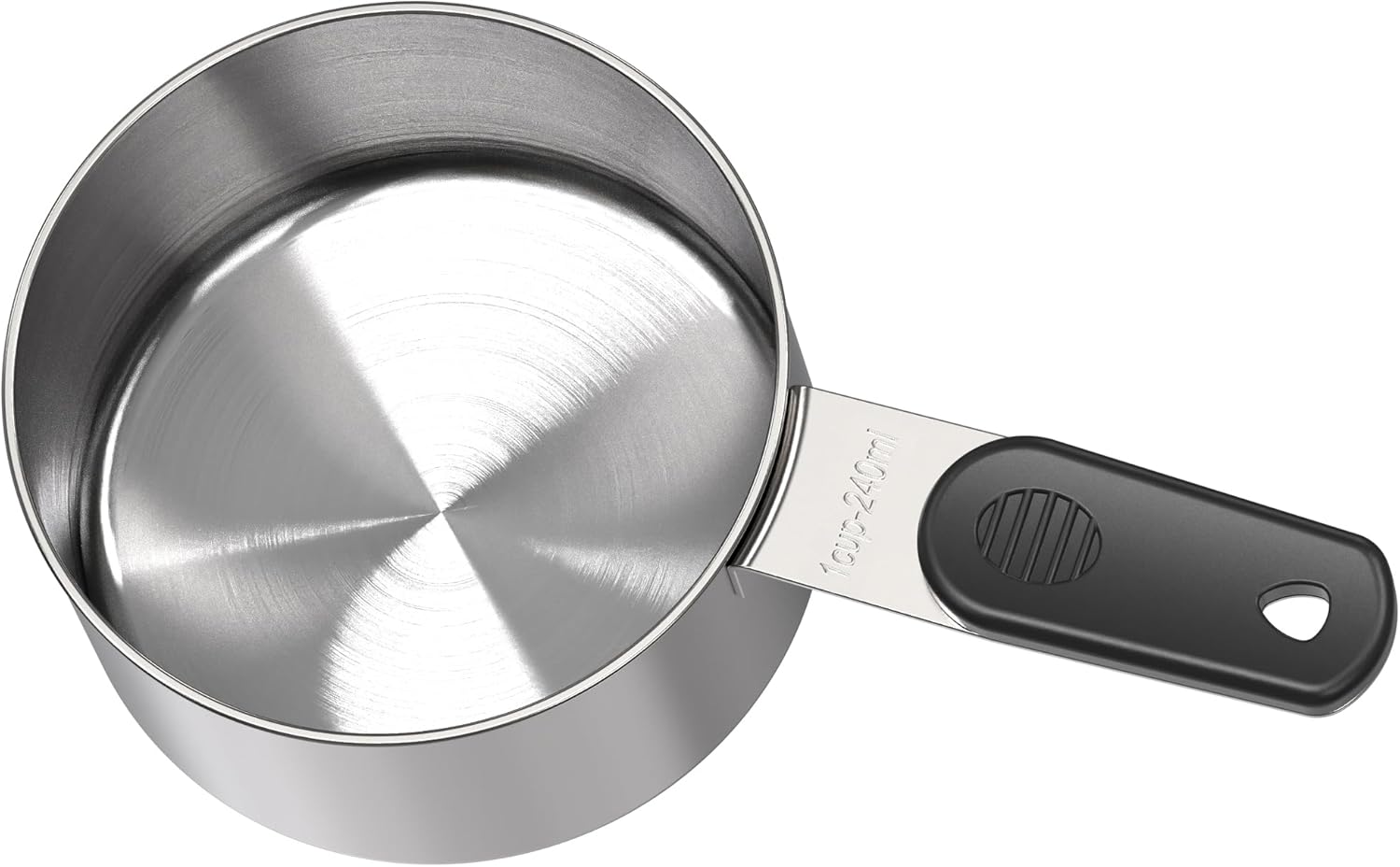 1/4 Cup Magnetic Grips Stainless Steel Measuring Cup -1PCS