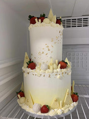 10inch Metal Cake Scraper .Stainless Steel Cake Edge Smoother for Buttercream, Cake Decorating Comb