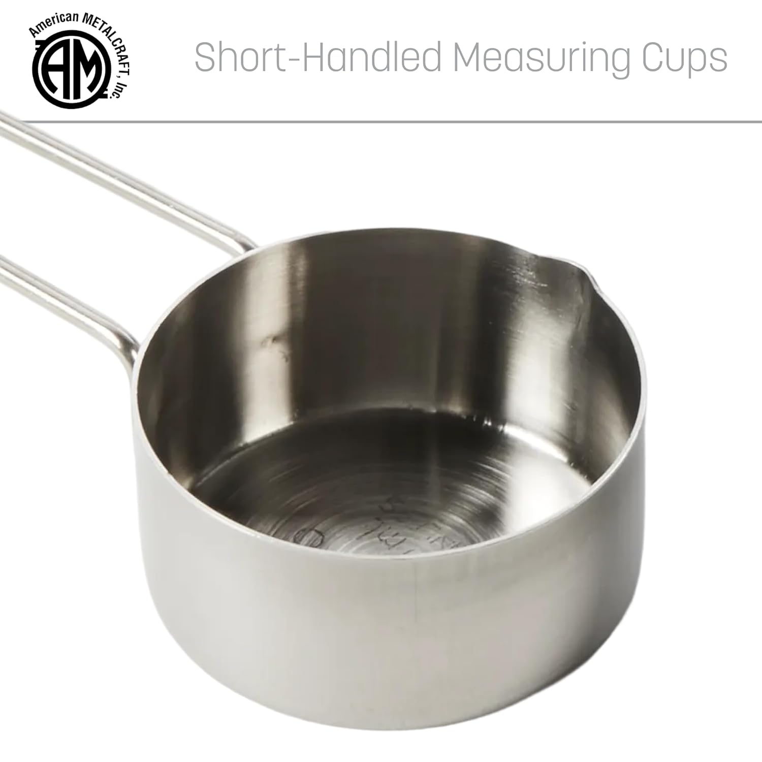 . 1 Cup Stainless Steel Measuring Cup