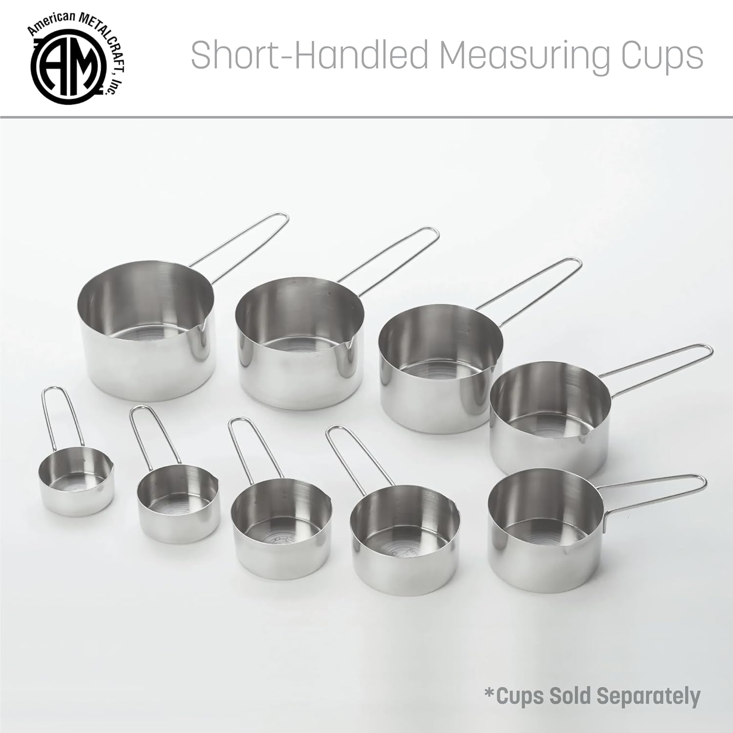 . 1 Cup Stainless Steel Measuring Cup