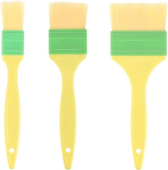 1-Set Pastry Brush, Soft Basting Baking BBQ Oil Brush for Cooking/Barbecue/Kitchen 1.6, 2", 3"