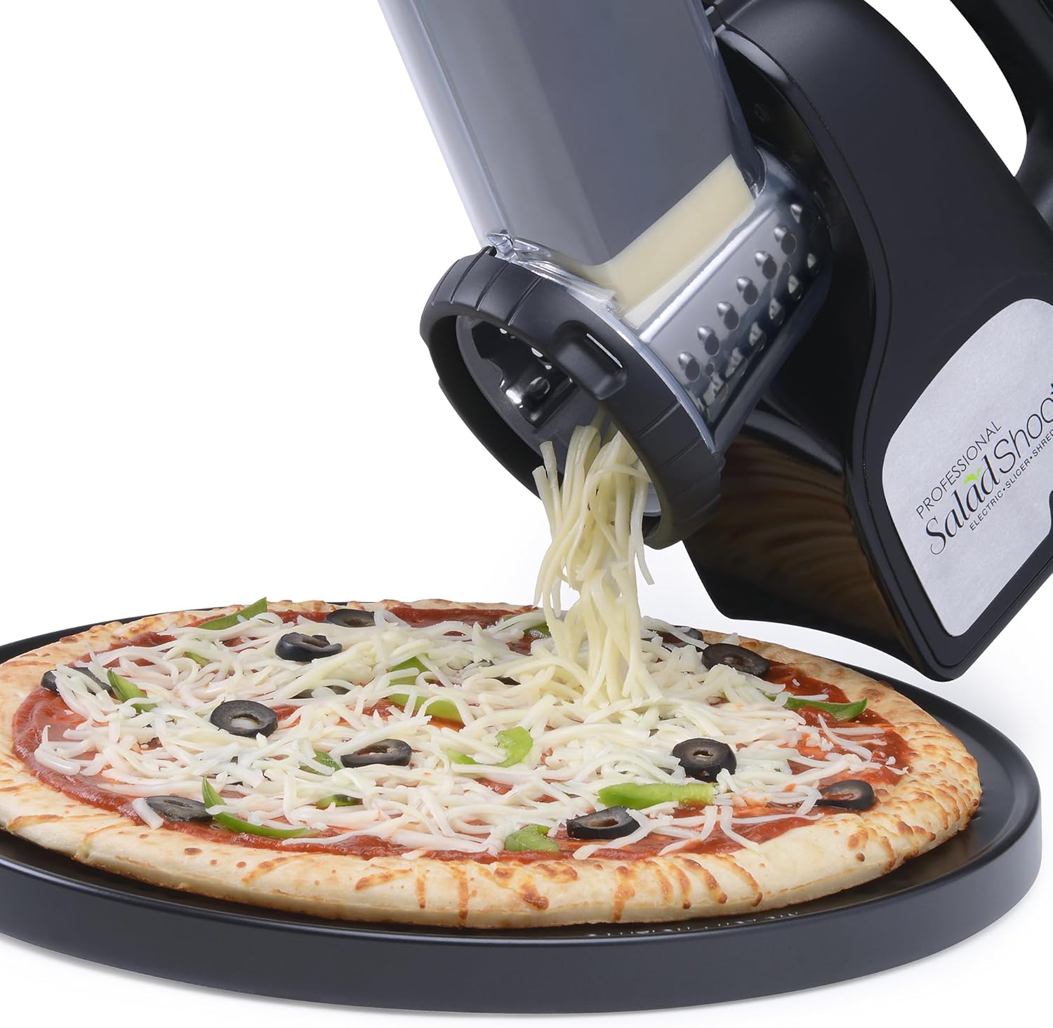 02970 Professional SaladShooter Electric Slicer/Shredder, Black,1 count