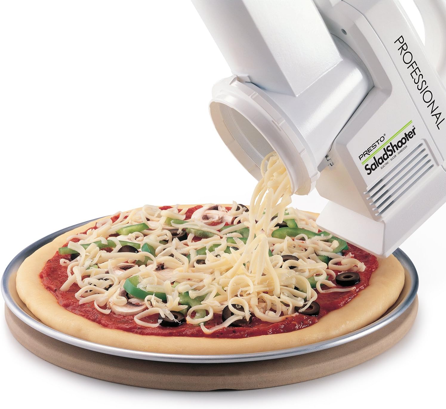 02970 Professional SaladShooter Electric Slicer/Shredder, Black,1 count