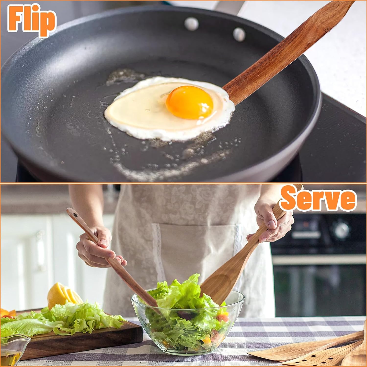 11Inch Skinny Wooden Spurtle Spatula Sourdough Mixer Bread Stirring Spatula Wood Utensil Tool Flat Stirring Stick Bread Spatulas for Dough Cooking Spreading Baking Whisking Mixing Jar Scraping