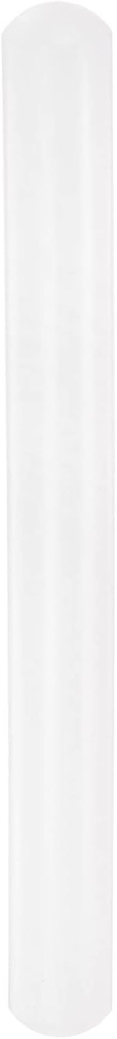 13 Inch x 0.98 Inch PP Plastic Non-Stick Fondant Rolling Pin - Dough Roller for Cookie, Pastry, Pizza, Clay - Kitchen Decorating Tools