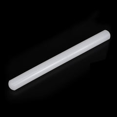 13 Inch x 0.98 Inch PP Plastic Non-Stick Fondant Rolling Pin - Dough Roller for Cookie, Pastry, Pizza, Clay - Kitchen Decorating Tools
