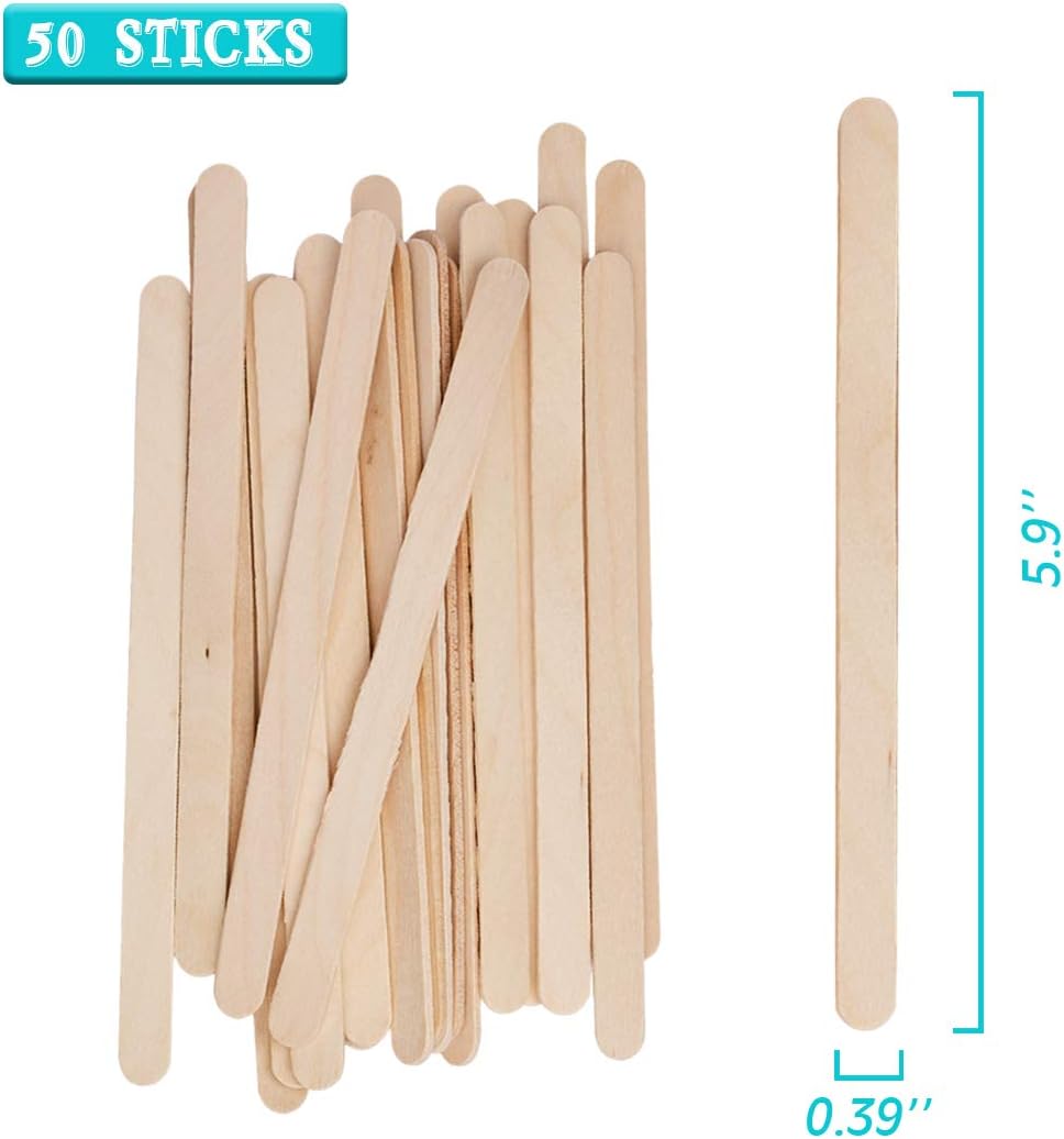 100pcs 8oz Graduated Clear Plastic Measuring Cups with 100pcs Wooden Stirring Sticks for Mixing Paint, Pigments, Epoxy Resins, Resins